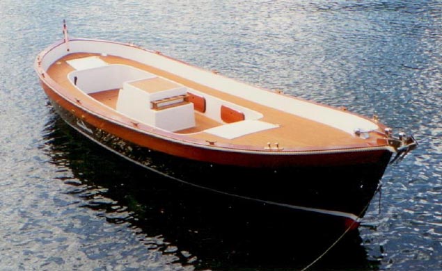 Matteri gozzo electric motor boat Matteri gozzo electric motor boat