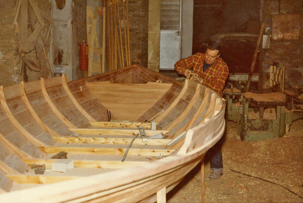 Erio Matteri shipyard in the 1970s
