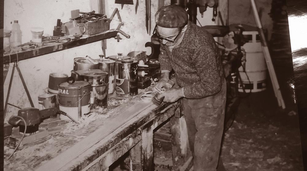 Erio Matteri shipyard archive photo